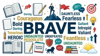 synonyms for brave