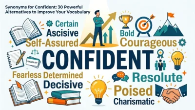 synonyms for confident