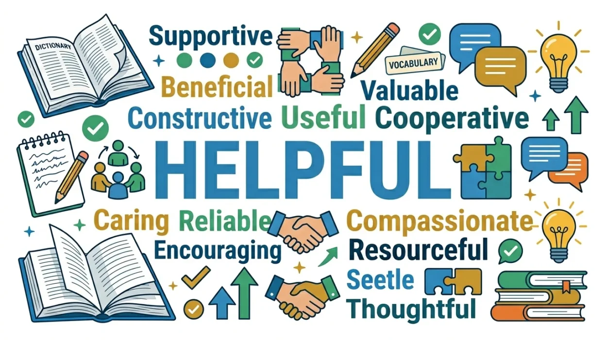 synonyms for helpful