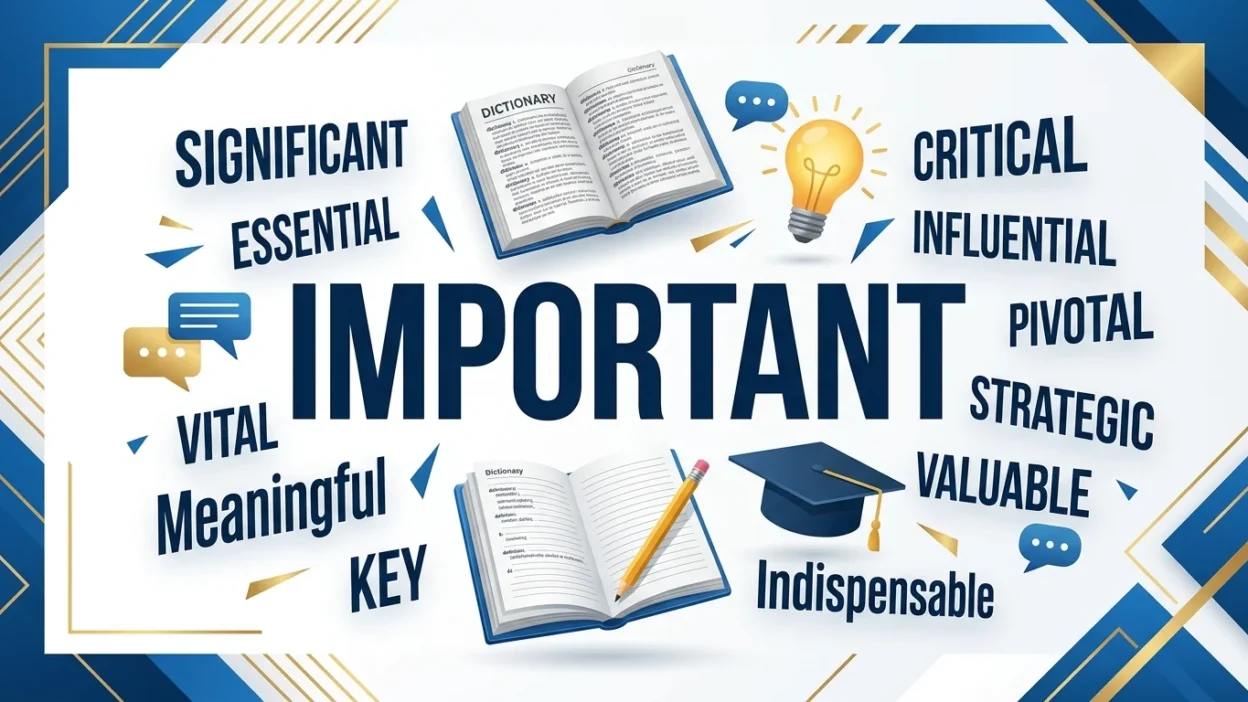 synonyms for important