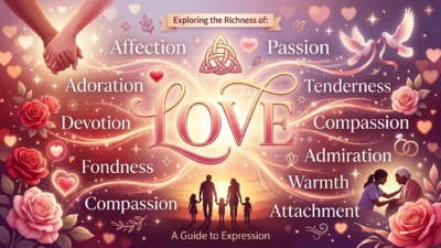 synonyms for love
