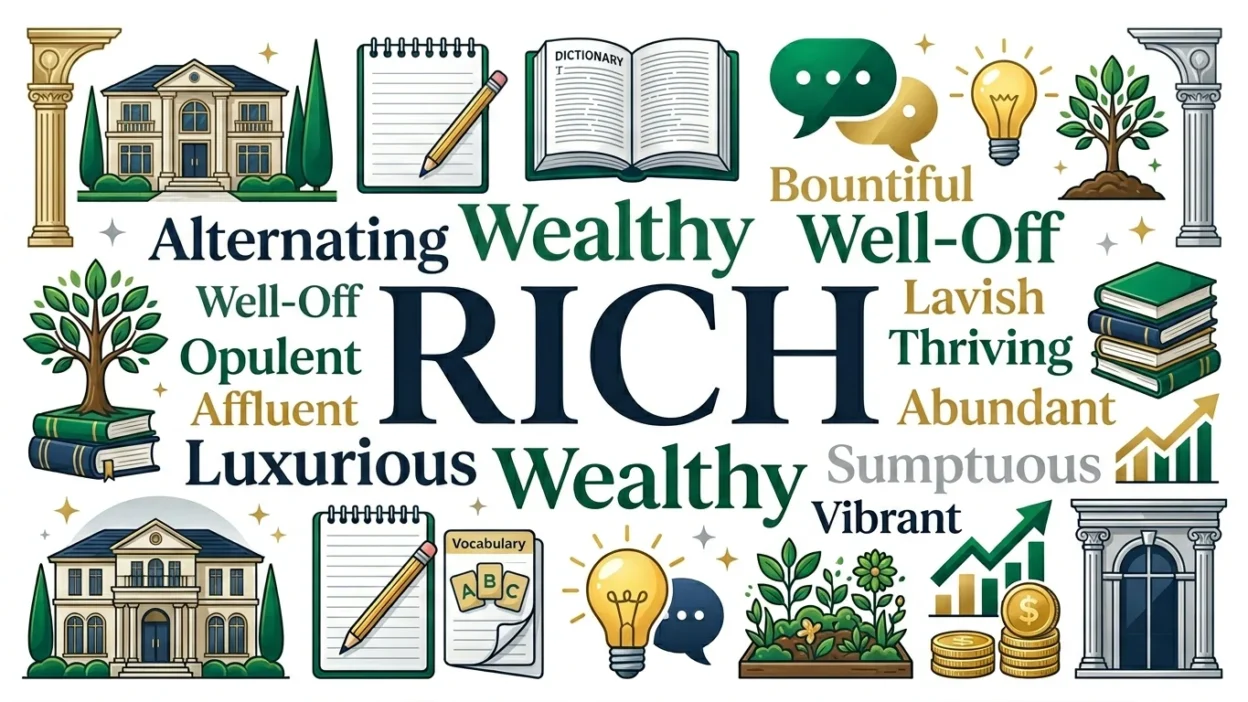 synonyms for rich