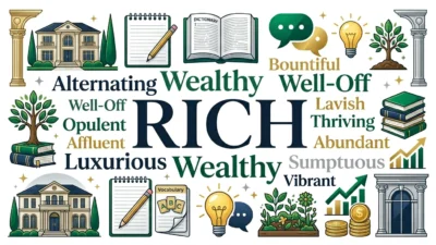 synonyms for rich