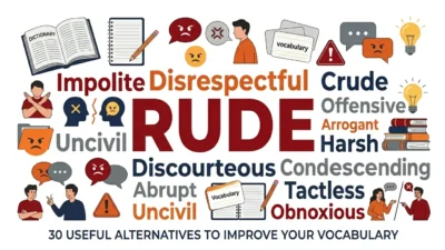 synonyms for rude