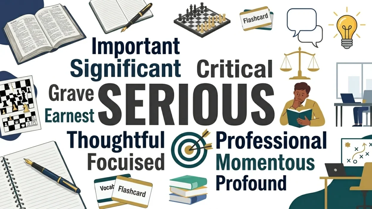 synonyms for serious