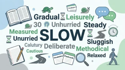 synonyms for slow