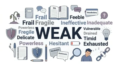 synonyms for weak