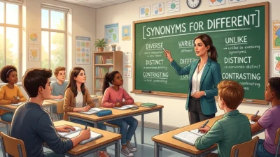 synonyms for different