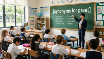 synonyms for great