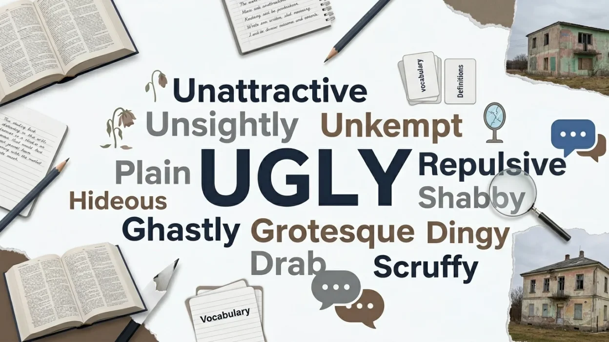 synonyms for ugly