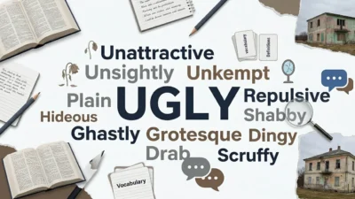 synonyms for ugly