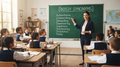 bossy synonyms
