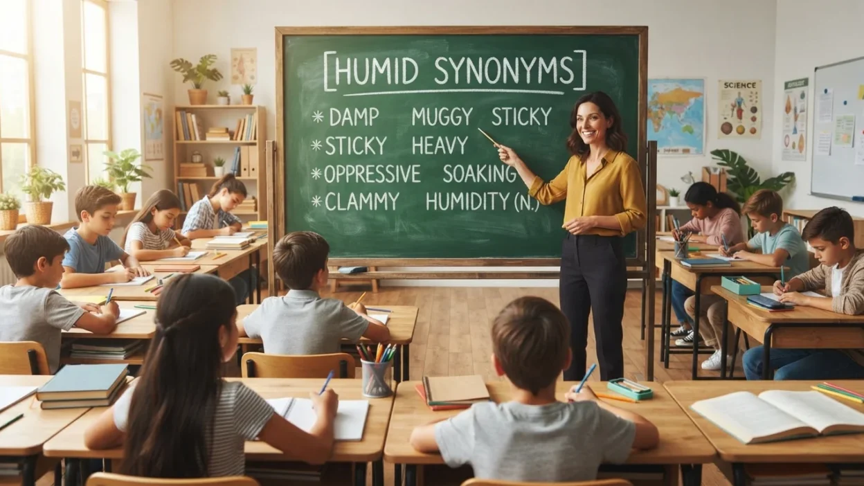 humid synonyms