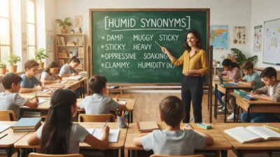 humid synonyms