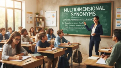 multidimensional synonyms