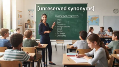 unreserved synonyms