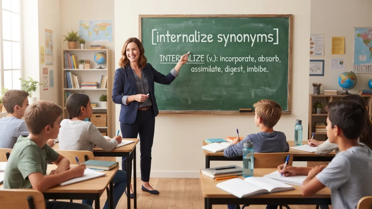 internalize synonyms