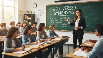 well versed synonyms