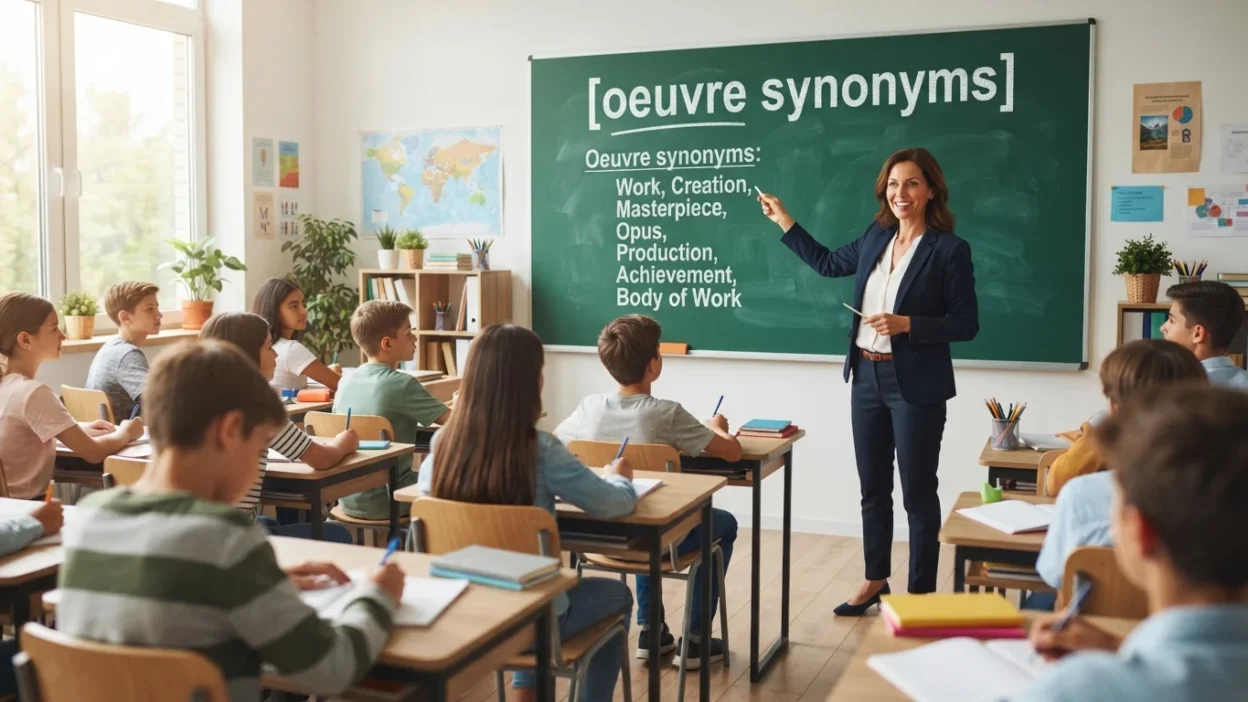 oeuvre synonyms
