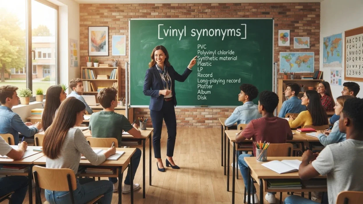 vinyl synonyms