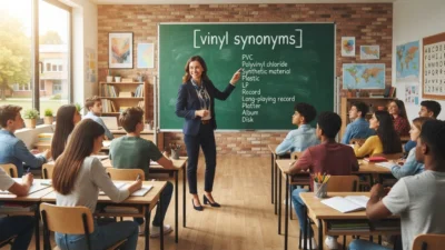 vinyl synonyms