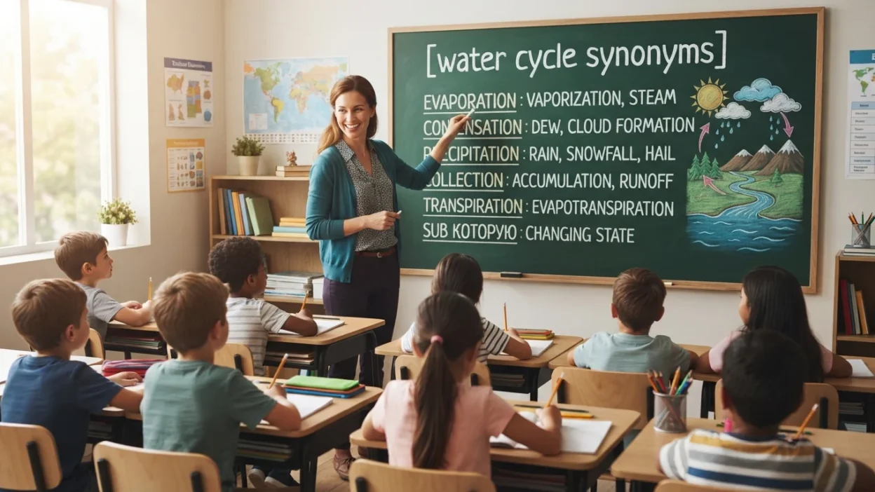 water cycle synonyms