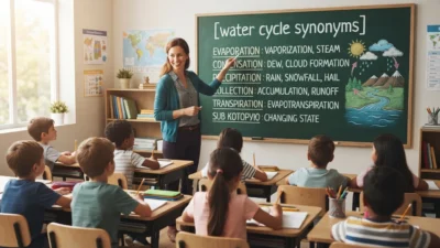 water cycle synonyms
