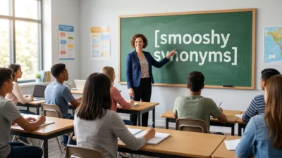 smooshy synonyms