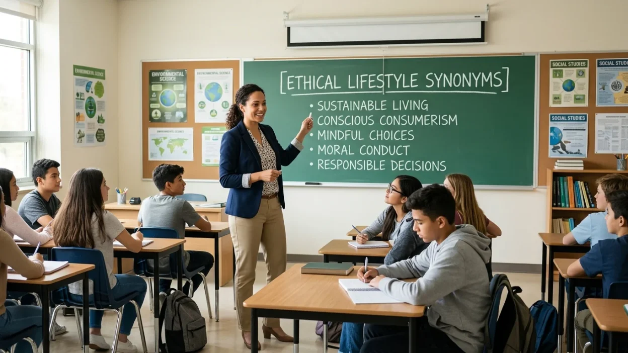 ethical lifestyle synonyms