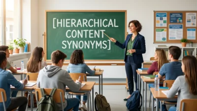 hierarchical content synonyms