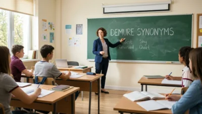 demure synonyms