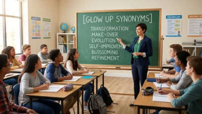 glow up synonyms