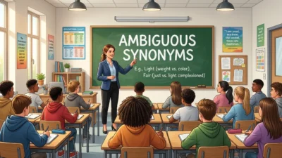 ambiguous synonyms