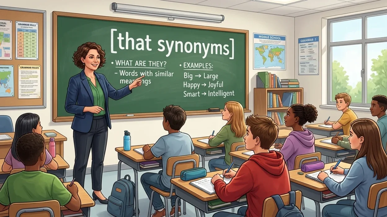 that synonyms