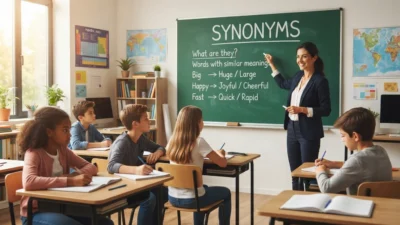 such as synonyms