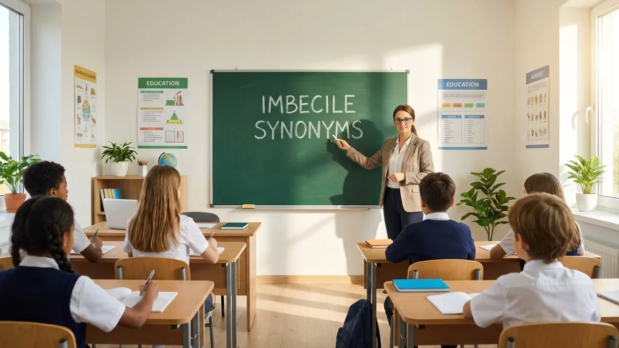 imbecile synonyms
