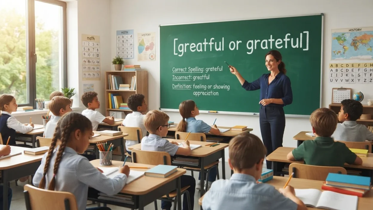 greatful or grateful
