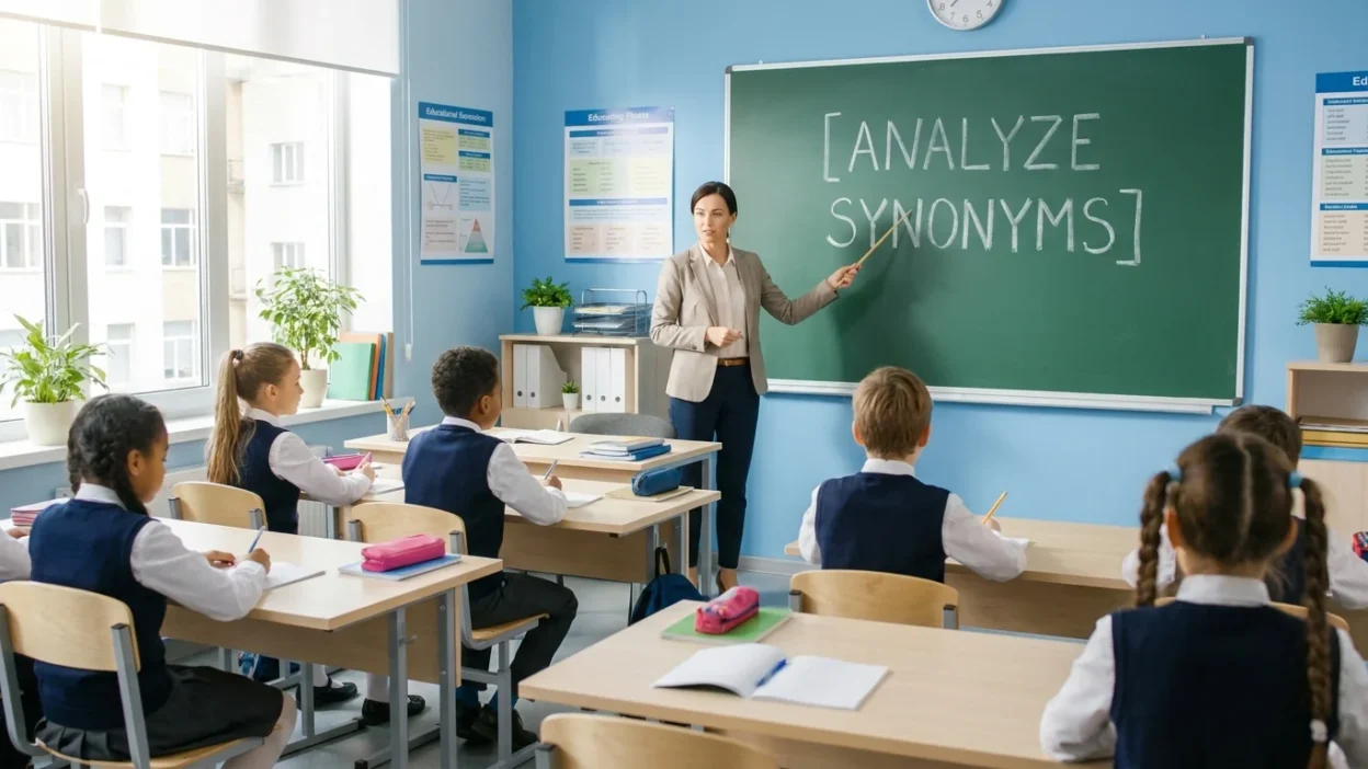 analyze synonyms