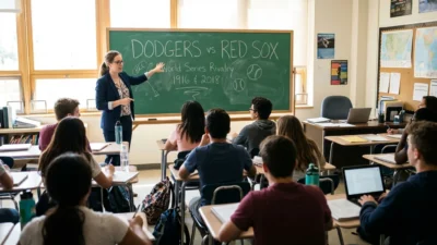 dodgers vs red sox