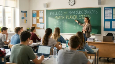 phillies vs new york yankees match player stats